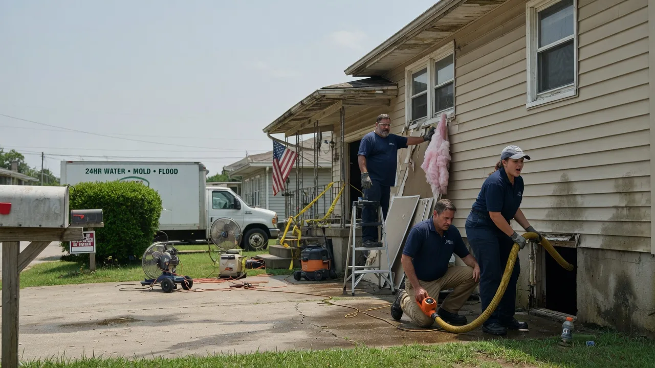 Water Damage Repair in Fleetville, PA near me
